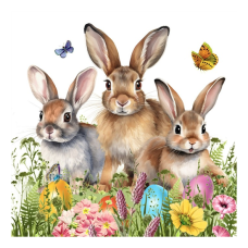 Easter Hello papírszalvéta 33x33cm
