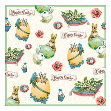 Easter banner papírszalvéta 33x33cm